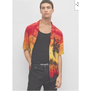 COPY - Hugo Boss Men's Shirt Ellino 50490693-970 SIZE MEDIUM